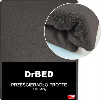 Prostěradlo Prostěradlo Prostěradlo 180 x 200 Odolná barva TMAVĚ ŠEDÁ Polské