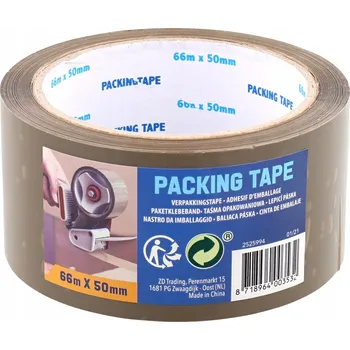 Lepicí páska Balicí páska TCX hnědá šířka 50 mm délka 66 m 1 ks
