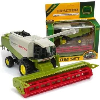 autíčko Pěkný ZEMĚDĚLSKÝ KOMBAJN na obilí 20 cm v krabici