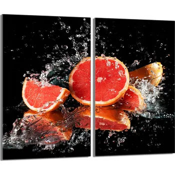 Kuchyňské prkénko Krájecí deska TMK ArtDeko sklo 2 ks