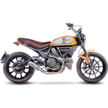 Výfuk pro motocykl Výfuk LeoVince DUCATI SCRAMBLER 800 CAFE RACER/CLASSIC/FULL THROTTLE/ICON 2017 - 2020 LV-10