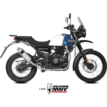 Výfuk pro motocykl Moto výfuk MIVV DAKAR ST. STEEL ROYAL ENFIELD HIMALAYAN 2021 - 2023