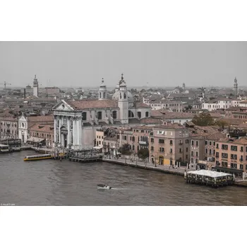 Obraz Plakát Městská krajina Benátek 2 bez rámu 30 x 20 cm
