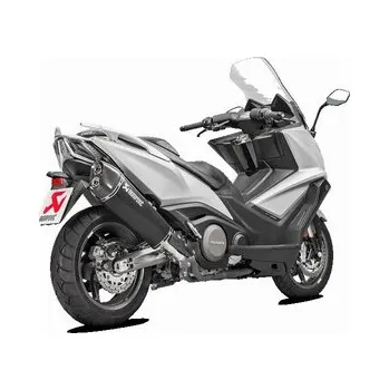 Výfuk pro motocykl Akrapovic Slip-On Line Stainless Steel/Carbon Kymco AK 550 2017 – 2020