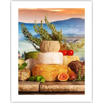 Obraz Obraz plakát na zeď bez rámu 40x50 Toskánsko – plakáty do obýváku a ložnice