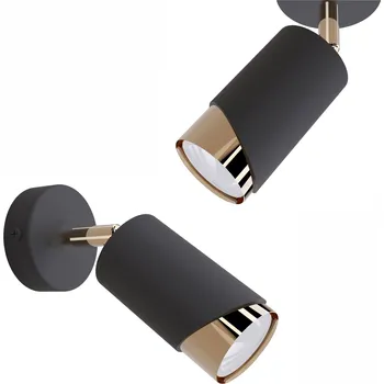 Stropní Svítidlo Cerlux 8 černý, žlutý