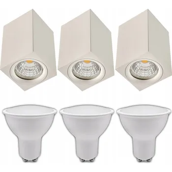 IP kamera Kvadratový bodový reflektor Elektrosalon bílý