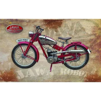 Obraz Cedule JAWA Robot