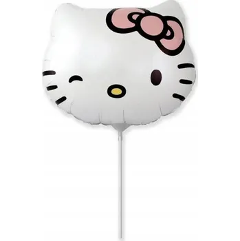 Balónek Fóliový balónek 14" FX - Hello Kitty (hlava)