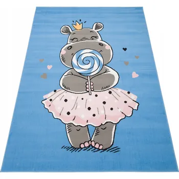 Koberec Koberec JOLLY 160x220 Pastelový Dětský Se Zvířátky