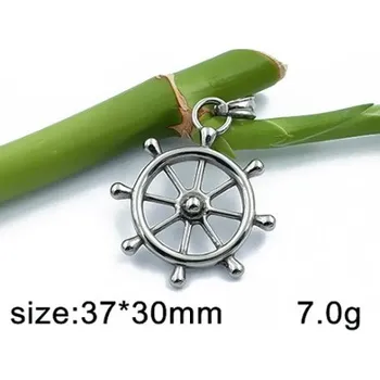 Přívěsek Kormidlo - ocelový přívěsek - varianta 1