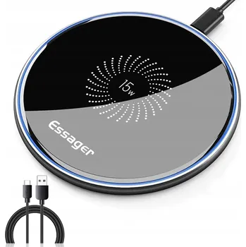 Indukční nabíječka ESSAGER EWXZMX-JMB01 černá