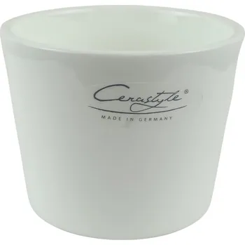 Obal na květináč Obal 811 primule Vanilla lesk 11 cm - 6 ks