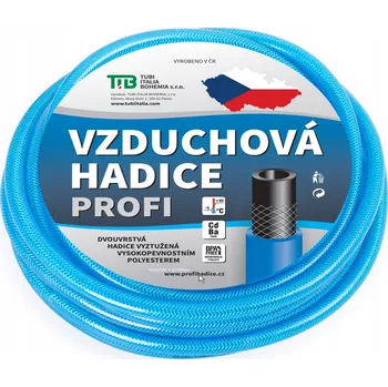 Zahradní hadice Vzduchová hadice průhledná 6x12 mm - 50m