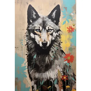 Plakát Plakát Pronikavost Vlčí Povahy bez rámu 61 x 90,5 cm