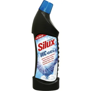 WC čistič WC gel SILUX ACTIVE rez a vodní kámen LESNÍ, 750ml