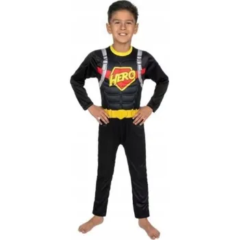 Karnevalový kostým Kostým superhrdiny pro děti vel. 110-116 Hero