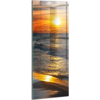 Obraz Obraz na skle do kanceláře Odolný nástěnný obraz Władysławowo Baltské moře