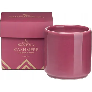 Svíčka Sójová vonná svíčka Cashmere Pavoncella