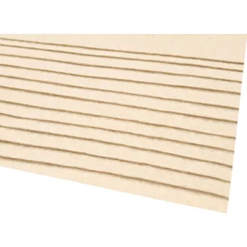 Jehla na filcování Látková dekorativní plsť / filc 20x30 cm Varianta: 8 (F33) vanilka, Balení: 12 ks