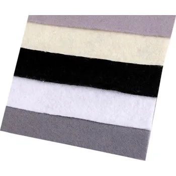 Nástroj na niť a příze Barevná sada dekorativních filců / plstí 10x45 cm Varianta: mix č. 2, Balení: 12 sada