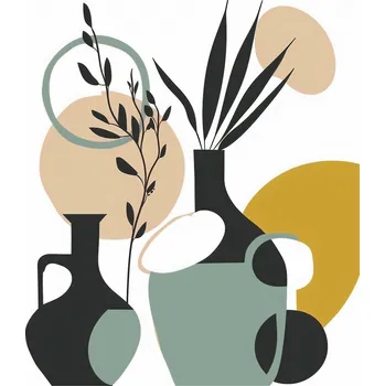 Plakát Plakát Modernistická Kompozice bez rámu 61 x 91,5 cm