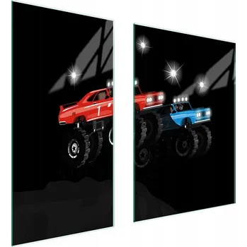 Kuchyňské prkénko Krájecí deska TMK ArtDeko sklo 2 ks