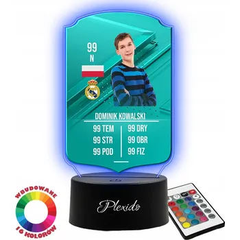 Lampička Plexido vícebarevná Noční lampa