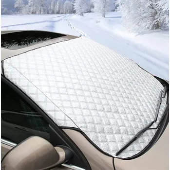Stínítko do auta Sluneční clona na čelní sklo auta s UV ochranou proti slunci a sněhu