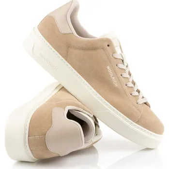 Pánské tenisky TENISKY WOOLRICH CLASSIC COURT MAN CAMOSCIO BEIGE