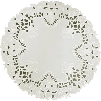 Prostěradlo Ubrousek kulatý polyester 30 cm x 30 cm