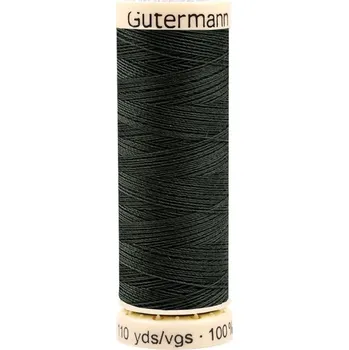 Nit Polyesterové nitě návin 100 m Gütermann univerzální Varianta: 766 zelenočerná, Balení: 1 ks