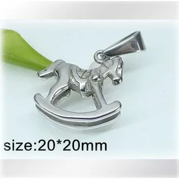 Přívěsek Houpací kůň - ocelový přívěsek