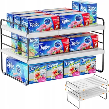 police ORGANIZÉR DO KOUPELNY REGÁL DO KUCHYNĚ MetWoods organizér do skříňky