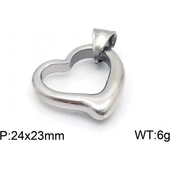 Přívěsek Srdíčko - ocelový přívěsek - varianta 2