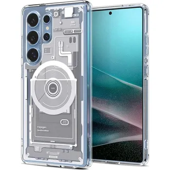 Pouzdro na mobilní telefon Spigen Ultra Hybrid MagSafe kryt Samsung Galaxy S25 Ultra zero one