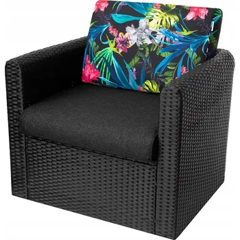 Polštář Zahradní Polštář , polštář na ratanový nábytek, polštář na křeslo 100x60cm