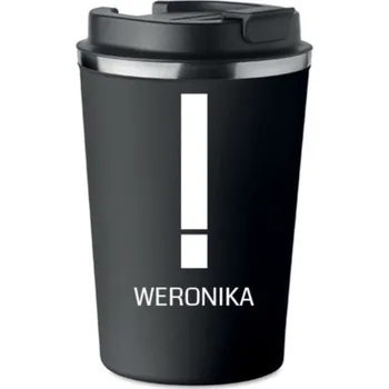 Termohrnek Premium S TVÝM JMÉNEM Nápis JMÉNO na kávu 350ml KT_063