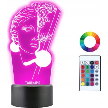 Lampička Plexido vícebarevná Noční lampa