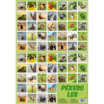 Pexeso Rappa Pexeso Les Lesní zvířátka