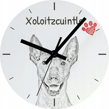 Hodiny Nástěnné hodiny Art-Dog bílé 20 cm