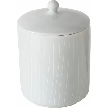 Dóza na potraviny Boltze Keramická dóza BERGEN, Ø 12 cm, šedá barva