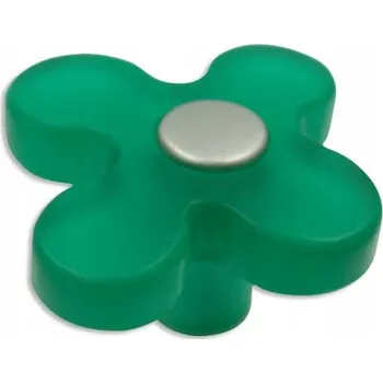 Nábytkové kování Nábytková úchytka SIRO SM8116I-50SN17MV11 zelená