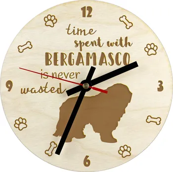 Hodiny Nástěnné hodiny Art-Dog béžové 30 cm