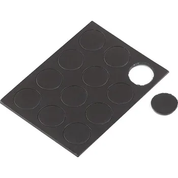 Dekorativní magnet Samolepicí magnety Varianta: černá, Balení: 4 karta