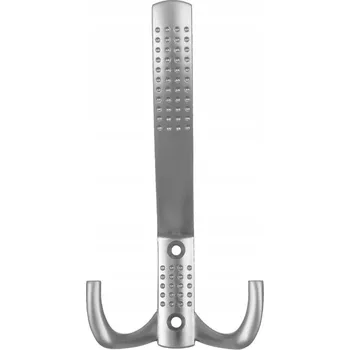 Věšák Velký hliníkový háček na oblečení stříbrný