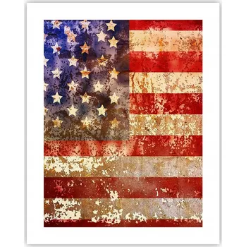 Obraz Obraz plakát na zeď bez rámu 40x50 amerika plakáty do obýváku ložnice