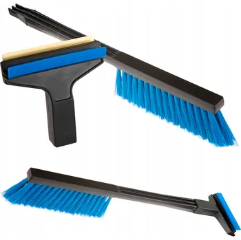 Autoškrabka ŠKRABKA NA OKNA S KARTÁČEM A KOŠTĚTEM NA ODSTRAŇOVÁNÍ SNĚHU Z AUTA MOSAZNÁ MURSKA 585