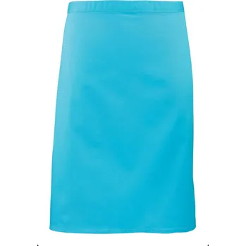 Pracovní zástěra Cotton Classics Zástěra COLOURS pas krátká, různé barvy UNI tyrkysová