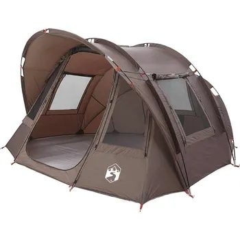 Stan OMAXI Rybářský stan pro 2 osoby hnědý nepromokavý 656378